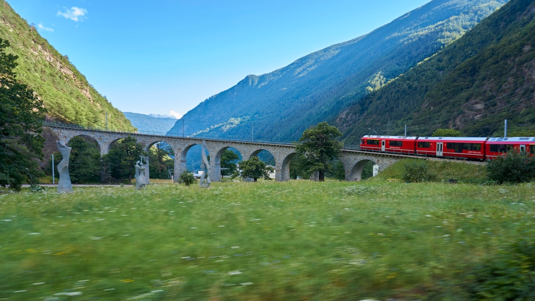 Bernina Express train (Photo via Unsplash)