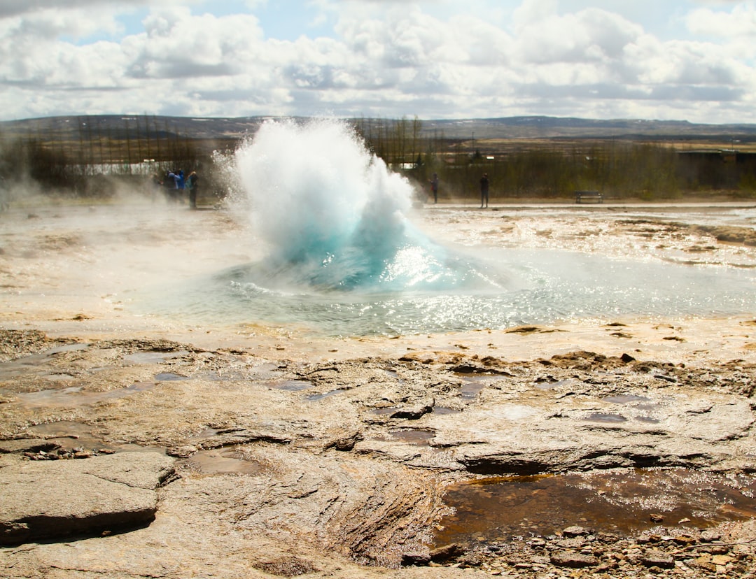 Iceland geyser eruption (Photo via Unsplash)