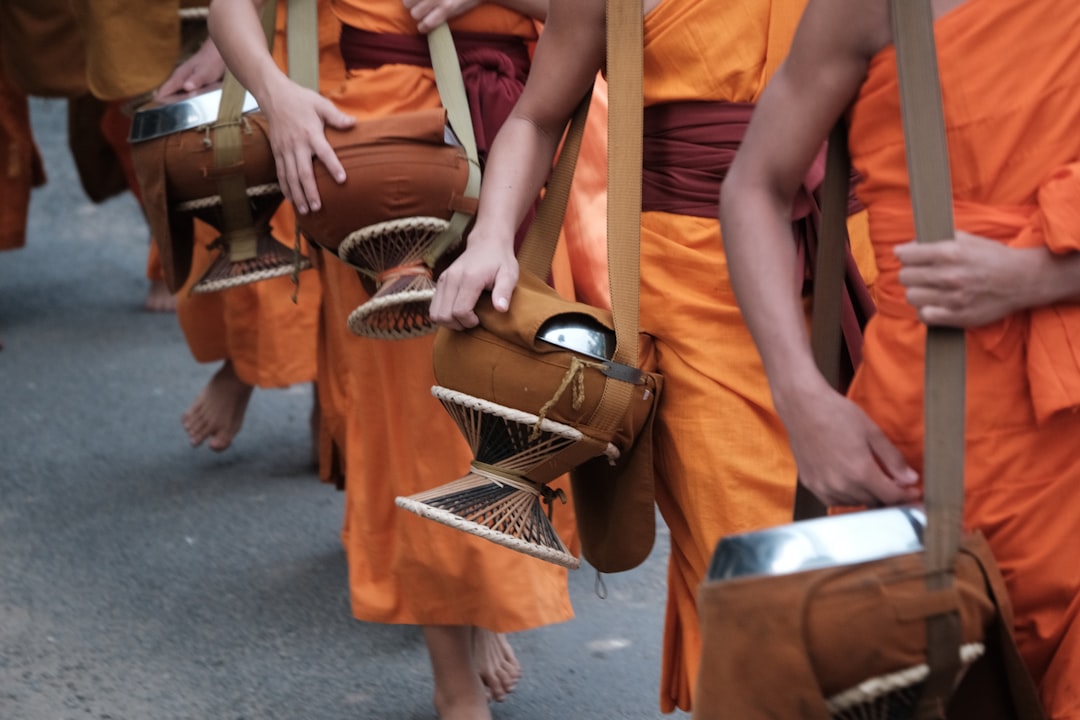 Luang Prabang almsgiving (Photo via Unsplash)