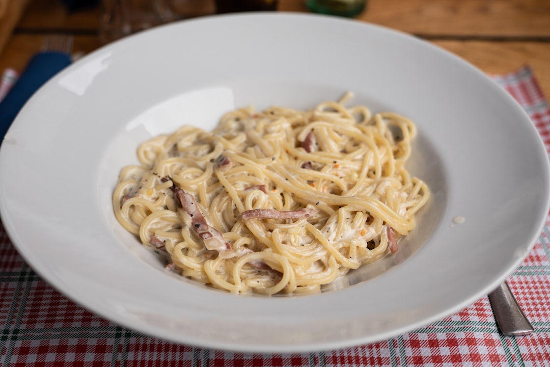 Roman pasta carbonara (Photo via Unsplash)