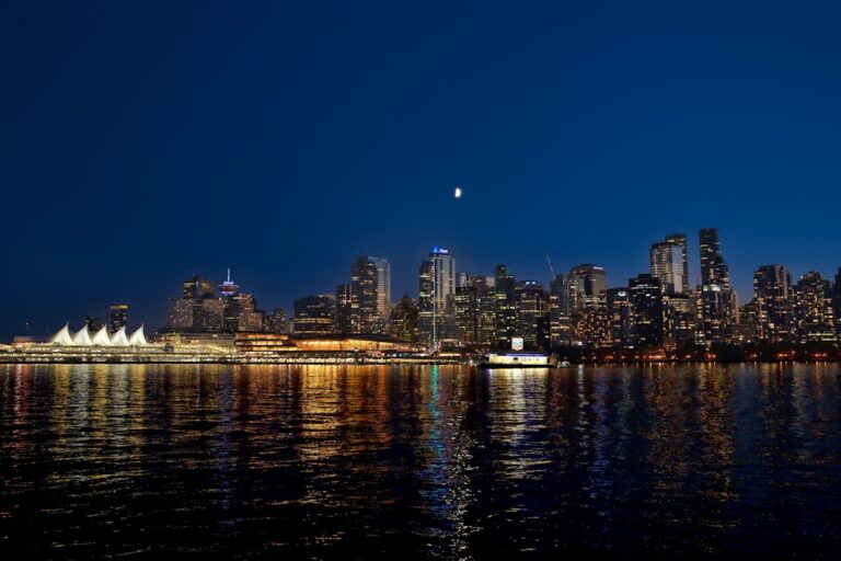 Vancouver city skyline