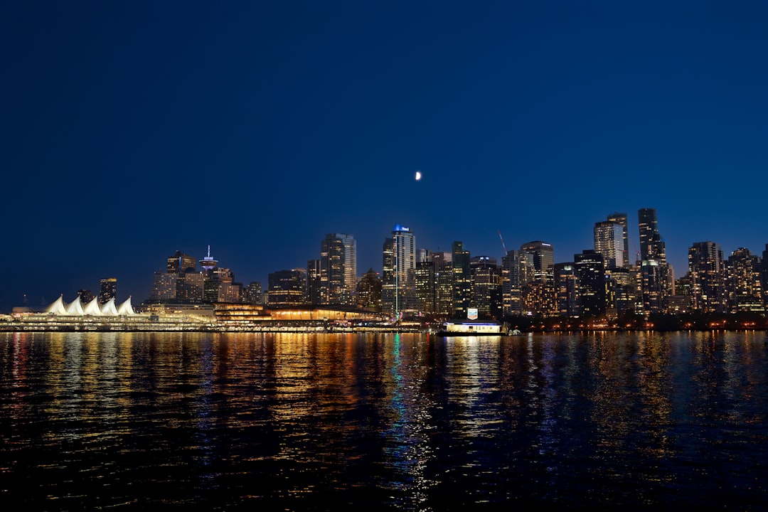 Vancouver city skyline
