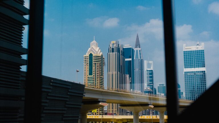 Dubai city skyline