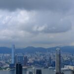 Hong Kong city skyline