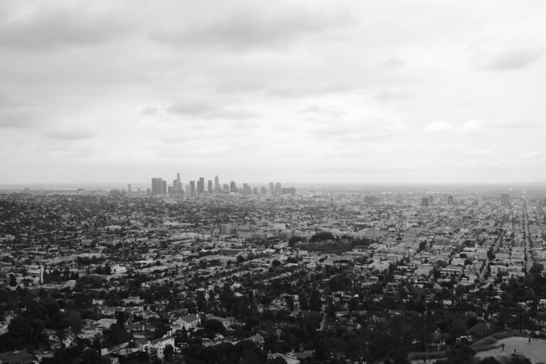 Los Angeles city skyline