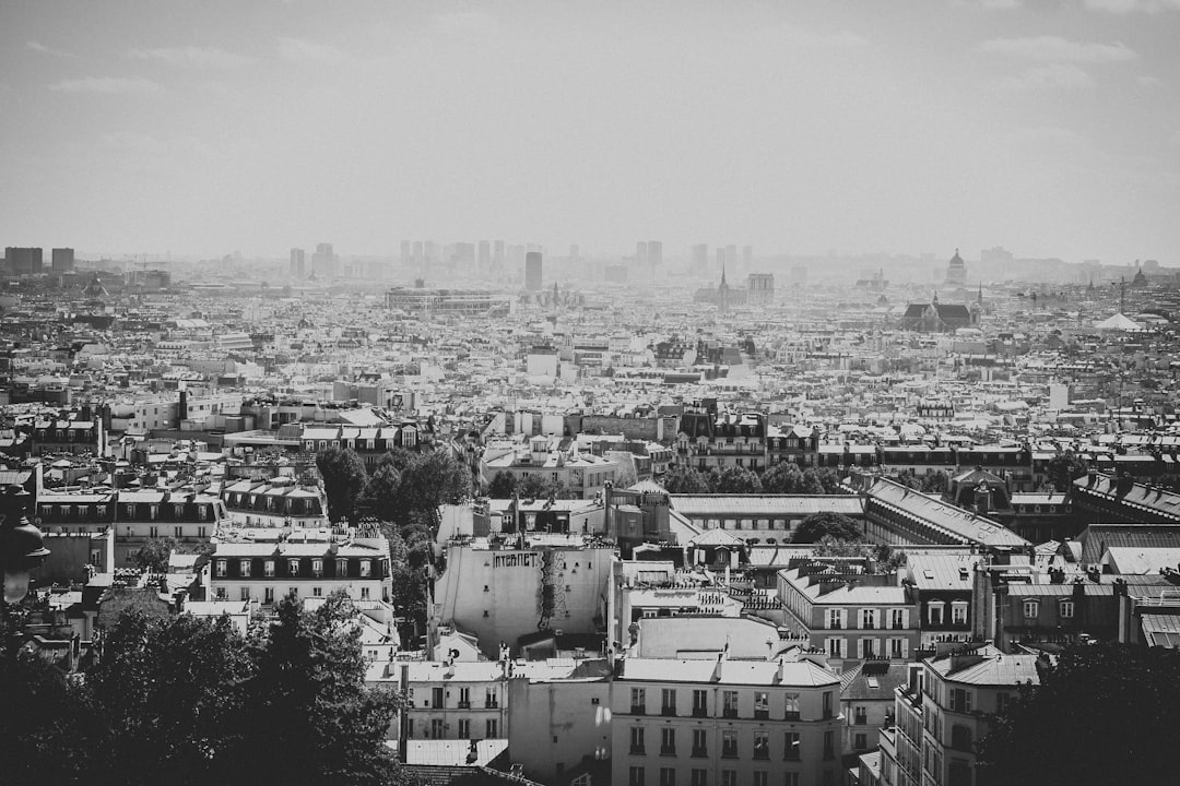 Paris city skyline