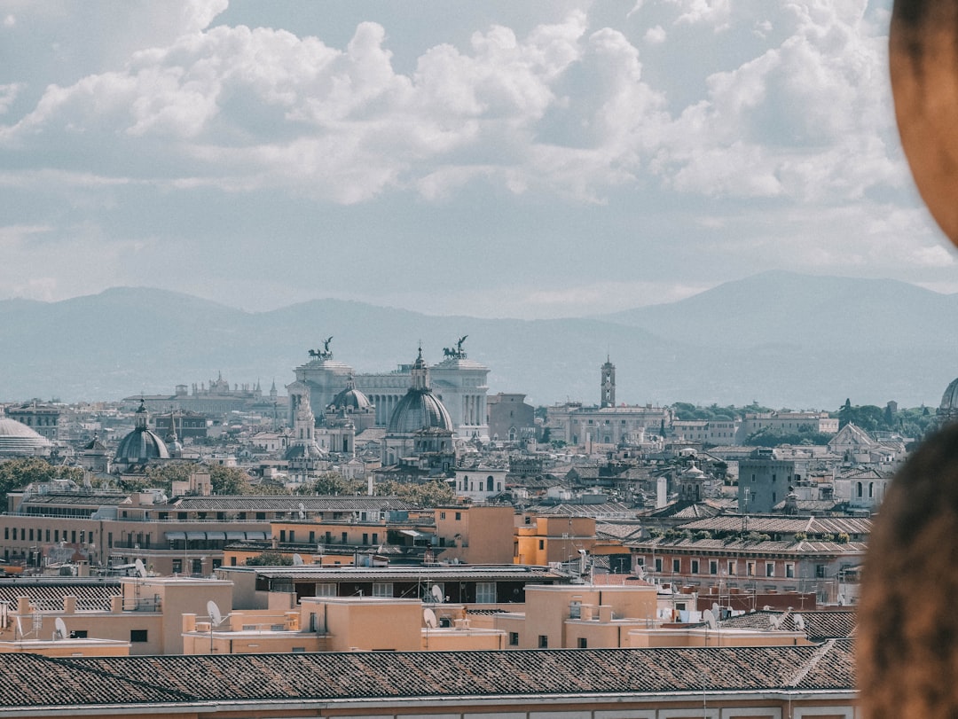 Rome city skyline