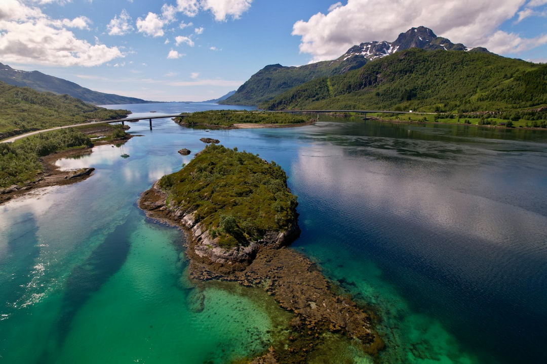 Norwegian fjord landscape