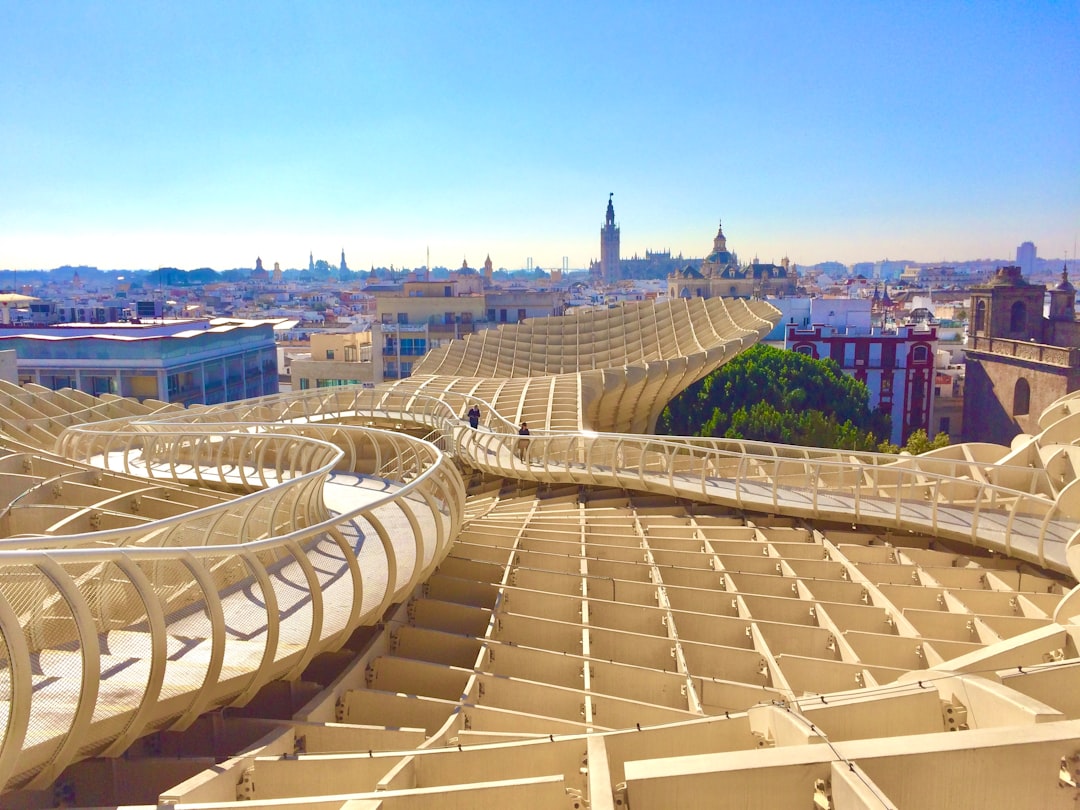 Seville city skyline
